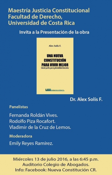 Una Nueva Constitución para vivir mejor mejor